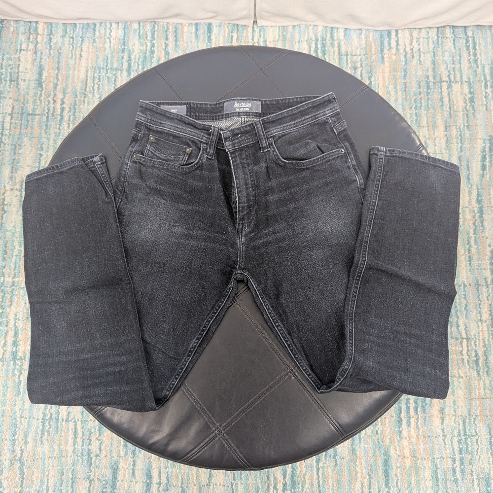 Revtown Jeans Pants Black 32x32 waist fits 33/34